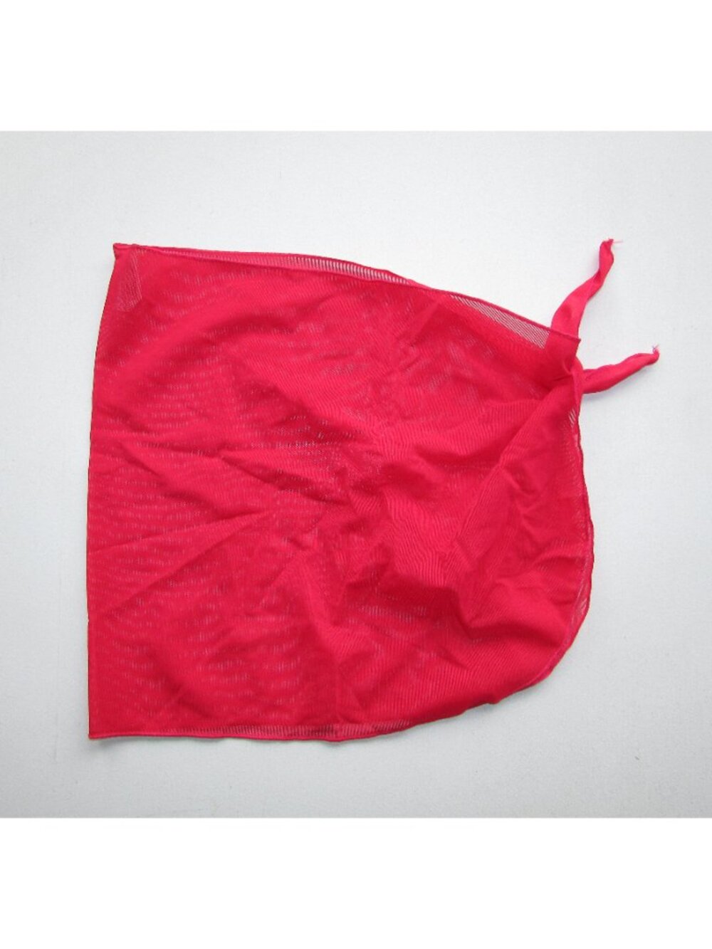 Christina Red Mesh Swimsuit Sarong - XS/S